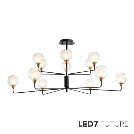 Loft Industry Modern - Bubbles Mody Chandelier